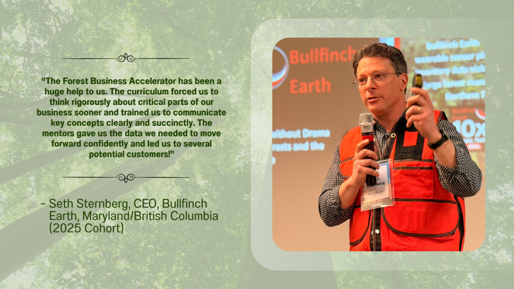 Seth Sternberg, CEO, Bullfinch Earth, Maryland/British Columbia